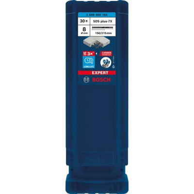 Příklepový vrták EXPERT 8 x 150 x 215 mm balení 30 ks SDS plus-7X Bosch