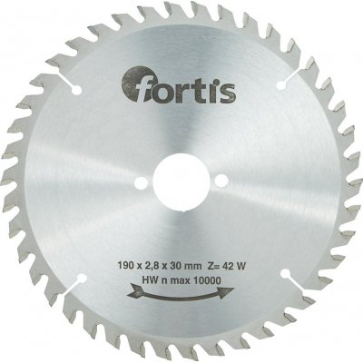 Pilový kotouč HW 190 x 2,8 x 30 mm Z42W Fortis