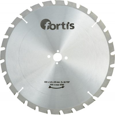 Pilový kotouč HW 400 x 3,8 x 30 mm Z28 FF Fortis