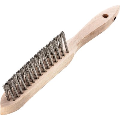 Kartáč na koutové svary V4A hladký 3řadý 0,3 mm Lessmann
