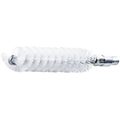 Kartáč na trubky se závitem M6 průměr 18 mm, hladký nylon 0,15 mm Lessmann