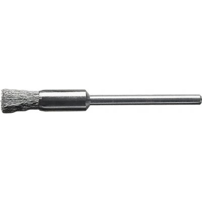 Miniaturní štětcový kartáč ušlechtilá ocel, vlnitý 5x0,1 mm Lessmann