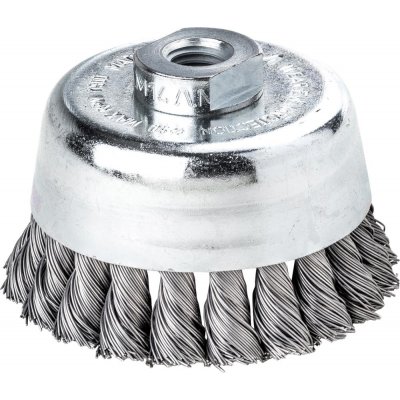 Hrncový kartáč ocelový drát splétaný 65x0,3 mm Lessmann