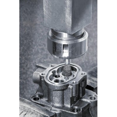 Štětcový kartáč z ocelového drátu zvlněný, 23x25/68x0,3 mm Lessmann - obrázek