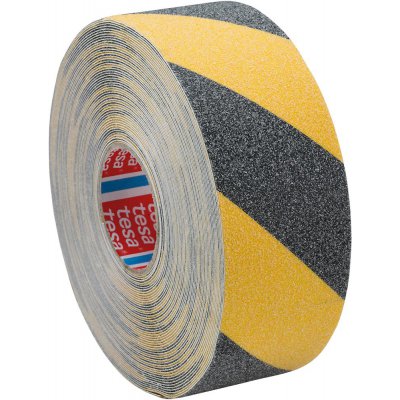 Protiskluzová páska Tesa 15m x 50 mm, černá/žlutá