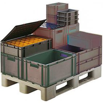 Stohovací transportní box 600x400x270 mm
