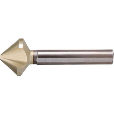 Kuželový a odjehlovací záhlubník nerovnoměrná rozteč HSS ZrN 90° 4,30 mm stopka se 3 plochami BECK