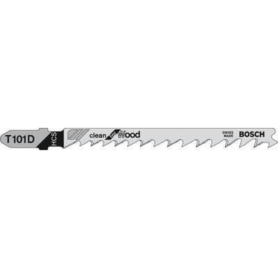 List pro pilu derovku T 101 D Bosch Bal.j. po 100 ks Clean for Wood