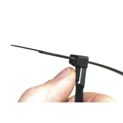 Kabel. vaz. nylon, cerná 280x3,5mm po 100ks povolovací SapiSelco - obrázek