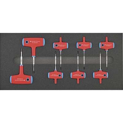 Modul s nářadím 2/3 klíče Torx s T rukojetí PB Swiss Tools