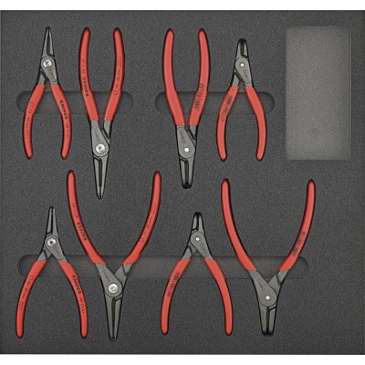 Modul s nářadím 1/3 kleště na pojistné kroužky Knipex