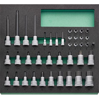 Modul s nářadím 2/3 šroubovákové hlavice TCS 11 821/40 Stahlwille