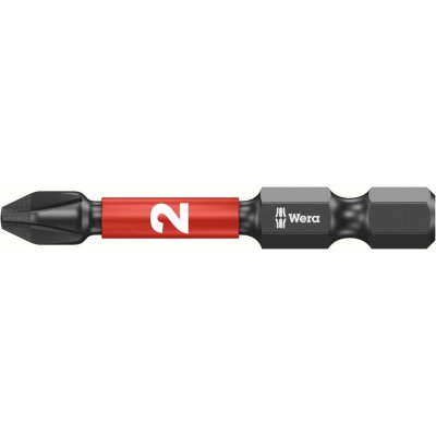 Bit Impaktor 1/4" DIN 3126 E6,3 PH2 x 50 mm balení 5 ks Wera - obrázek