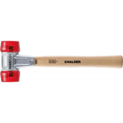 Kladivo s měkkým čelem Baseplex 30 mm, z acetátu celulózy, Halder