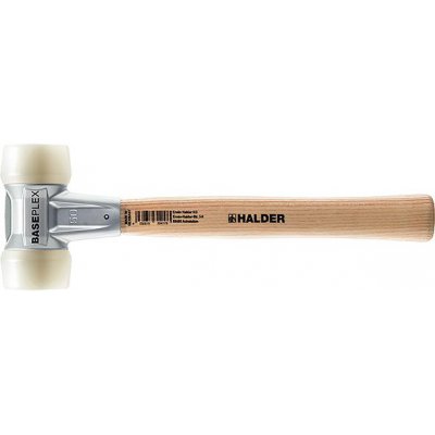 Kladivo s měkkým čelem Baseplex 30 mm, z nylonu, Halder