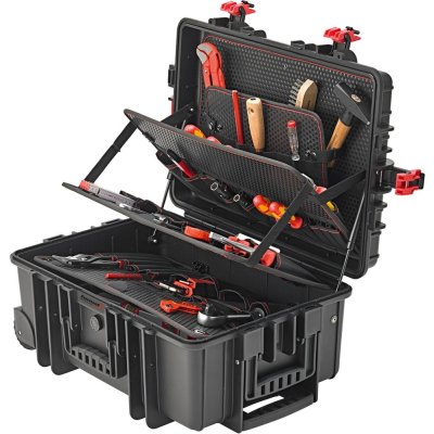 Kufrík na náradie 539x359x220 mm 43,5 l s plynotlakovou pružinou FORMAT - obrázek