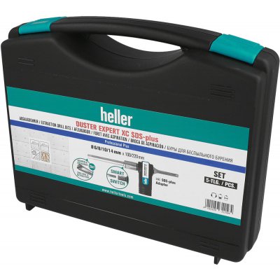 Sada vrtáků s odsáváním Duster Expert XC průměr 4/6/8/14 mm D = 100/220 mm včetně adaptéru heller - obrázek