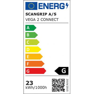 Aku stavební záric VEGA 2 CONNECT 1000-2000 lum. bez bat. SCANGRIP - obrázek