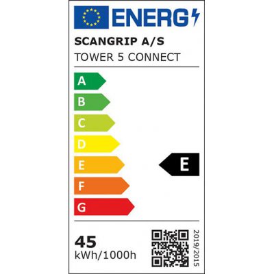 Aku stavební záric TOWER 5 CONNECT 2500/5000 lum. bez bat. SCANGRIP - obrázek