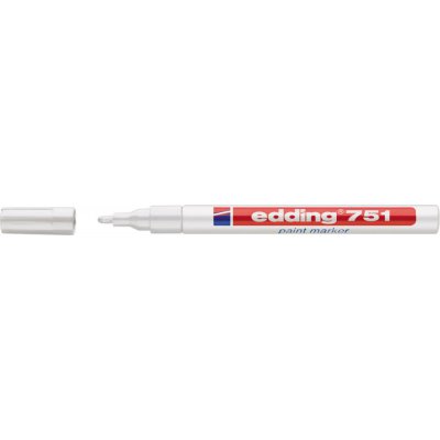 Popisovač číslo 751 bílá barva edding