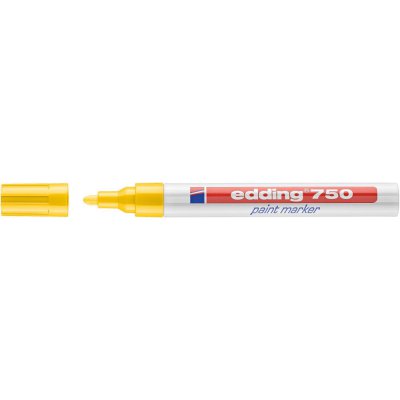 Popisovač číslo 750 žlutá barva edding