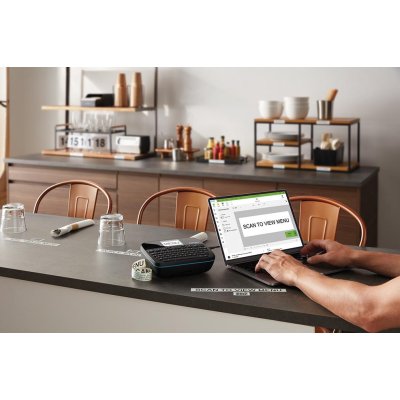 DYMO LabelManager Executi640CB s 3 D1 popisovacou páskou vrát. prenosnej tašky Softcase - obrázek