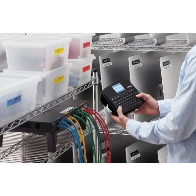 DYMO LabelManager Executi640CB s 3 D1 popisovacou páskou vrát. prenosnej tašky Softcase - obrázek