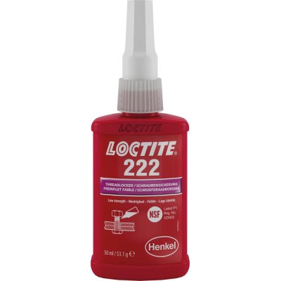 Pojistka šroubů LOCTITE 222 láhev 50ml Henkel