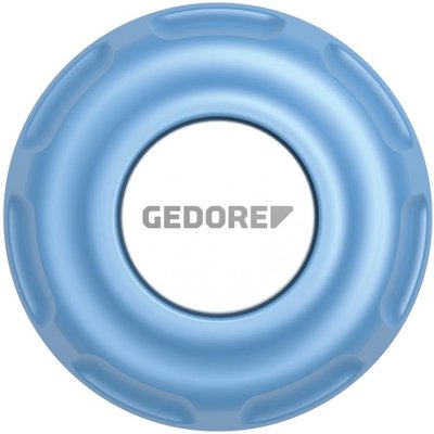 Hríbové hlava 4-hr. 1/2" s tlačidlom Gedore - obrázek