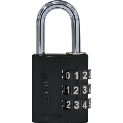 Číselný visací zámek 144/30 černý Lock-Tag