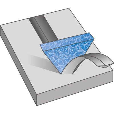 Vláknitý brúsny kotúč CC-FS 125mm STEEL VICTOGRAIN K 36+ Pferd - obrázek