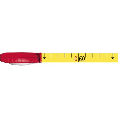 Měřicí pásmo ze skelného vlákna 20 m x 13 mm Začátek pásma A BMI - obrázek