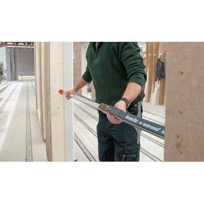 Teleskopická meracia tyč digitálna 1,04 - 5,0m mEsstronic Easy s Bluetooth Nedo - obrázek