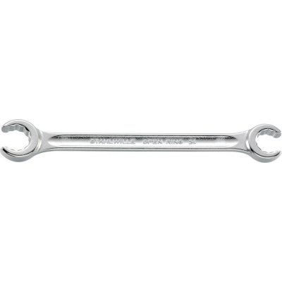 Ráčnový klíč oboustranný očkový, otevřený DIN3118 17x19mm Stahlwille