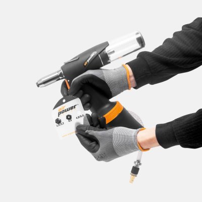 Prístroj na slepé nity airPower 1 zdvih 17mm 7,3kN pneumaticko-hydraulický - obrázek