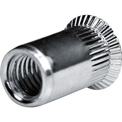 Matice na trhací nýty nerez Zápustná hlava M6 Upínací rozsah: 1,5 - 4,5mm Goebel