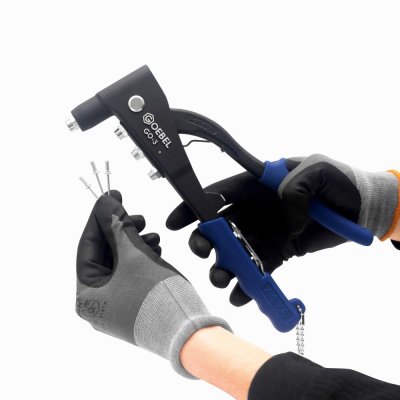 Ručný nitovač Go-3 Zdvih 8 mm 2,4 - 4,8mm Goebel - obrázek