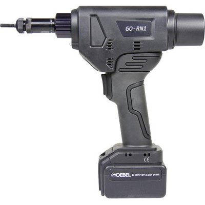 Akumulátorové náradie na slepé nitovacie matice GO-RN 1 v kufríku 2 Ah 36W 2x akumulátor a