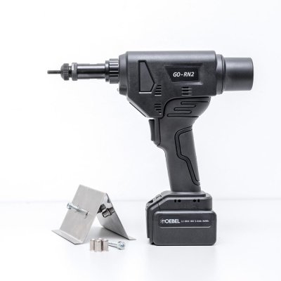 Akumulátorové náradie na slepé nitovacie matice GO-RN 2 v kufríku 2 Ah 36W 2x akumulátor a - obrázek