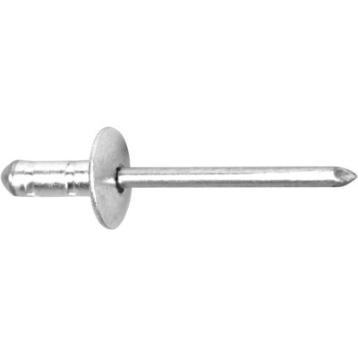 Vícerozsahový trhací nýt Hliník/ocel, velká hlava K16 - 4,8 x 25 mm Goebel