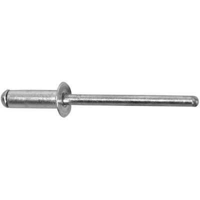Trhací nýt, hliník/ocel zapuštěná hlava 5,0 x 16 mm Goebel