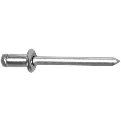 Trhací nýt INOX A2/A2 Plochá kulatá hlava 3,2 x 10 mm Goebel