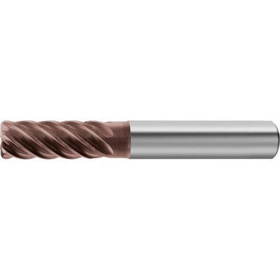 Stopková fréza z masivn. tvrdokovu 12,0 mm Z6 ER 1,0mm Signum Typ H krátká G-Mold 65 FR GÜHRING