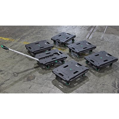 Univerzálny navijak 620 x450 mm, 137 kg plast 77 mm, s rukoväťou FORTIS - obrázek