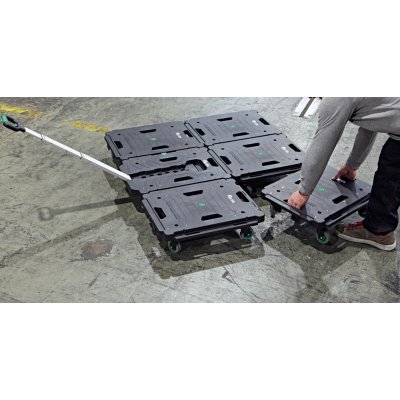 Univerzálny navijak 620 x450 mm, 137 kg plast 77 mm, s rukoväťou FORTIS - obrázek