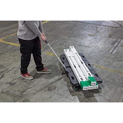 Univerzálny navijak 620 x450 mm, 137 kg plast 77 mm, s rukoväťou FORTIS - obrázek