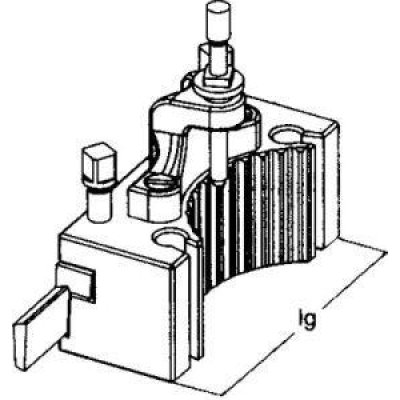 Upichovací oceľový držiakveľ. A SRW - obrázek