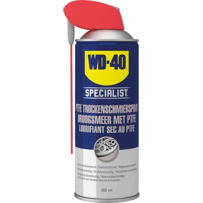 Mazací sprej PTFE suché mazivo Specialist Smart Straw Sprej 400 ml WD-40