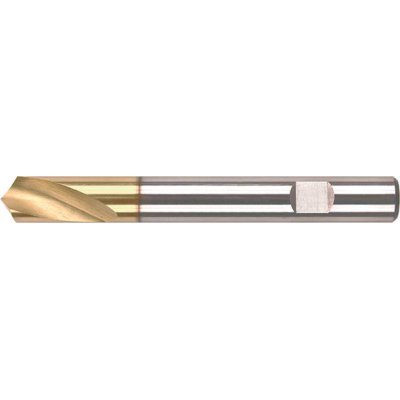 Strojný návrtový vrták NC DIN1835 HSSCo5 TiN tvar B 120 ° valcová stopka 5,0mm FORMAT