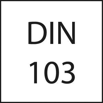 Šablóna na trapézové závity DIN103 FORMAT